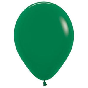 Balloon - Plain Latex Fashion Forest Green Latex Balloons 30cm 50pk