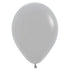 Fashion Grey Latex Balloons 30cm 50pk