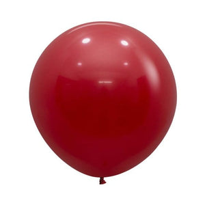 Balloon - Plain Latex Fashion Imperial Red Latex Balloons 60cm 10pk