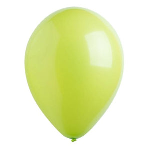 Balloon - Plain Latex Fashion Lime Green Latex Balloons 30cm 200pk