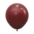 Fashion Merlot Latex Balloons 45cm 6pk