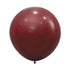 Fashion Merlot Latex Balloons 60cm 10pk