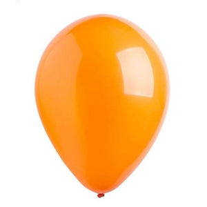 Balloon - Plain Latex Fashion Orange Latex Balloons 30cm 200pk