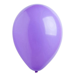 Balloon - Plain Latex Fashion Purple Latex Balloons 30cm 200pk