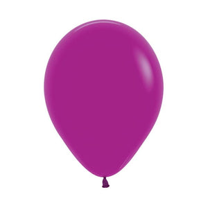 Balloon - Plain Latex Fashion Purple Orchid Latex Balloons 30cm 100pk
