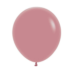 Balloon - Plain Latex Fashion Rosewood Latex Balloons 45cm 6pk