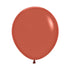 Fashion Terracotta Latex Balloons 45cm 6pk