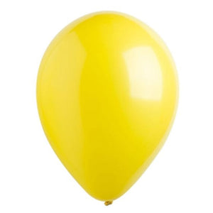 Balloon - Plain Latex Fashion Yellow Latex Balloons 30cm 200pk