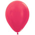 Metallic Fuchsia Latex Balloons 30cm 50pk
