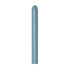 Pastel Dusk Blue Latex Balloons 260T 50pk