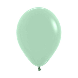 Balloon - Plain Latex Pastel Dusk Green Tea Latex Balloons 30cm 25pk