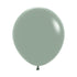 Pastel Dusk Laurel Green Latex Balloons 45cm 6pk
