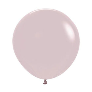 Balloon - Plain Latex Pastel Dusk Rose Latex Balloons 60cm 10pk