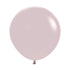 Pastel Dusk Rose Latex Balloons 60cm 10pk