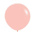 Pastel Matte Melon Latex Balloons 60cm 10pk