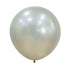 Silk Cream Pearl Latex Balloons 60cm 3pk