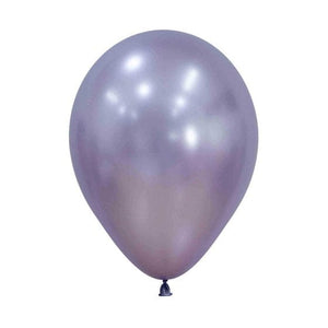 Balloon - Plain Latex Silk Light Amethyst Latex Balloons 30cm 25pk