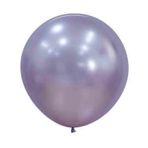 Balloon - Plain Latex Silk Light Amethyst Latex Balloons 60cm 3pk