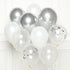 Silver DIY Latex Balloon Kit