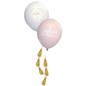 Balloon - Printed Latex Botanical Celebration Pink Latex Balloon Kit