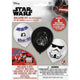 Balloon - Printed Latex Star Wars Galaxy Latex Balloons & Paper Adhesive Add-Ons 30cm 6pk