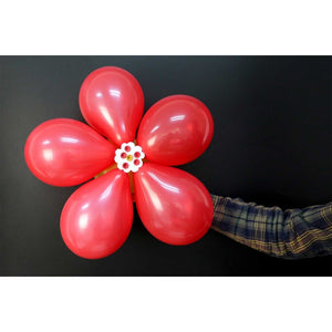 Balloon - Ribbons & Clips Balloon Flower Clip 6pk