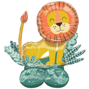 Balloon - Supershapes, Numbers & Letters AirLoonz Get Wild Lion Foil Balloon 114cm Each