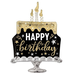 Balloon - Supershapes, Numbers & Letters Birthday Surprise SuperShape Foil Balloon 73.66cm Each