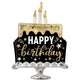 Balloon - Supershapes, Numbers & Letters Birthday Surprise SuperShape Foil Balloon 73.66cm Each