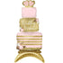 Decor Wedding Wishes Cake Supershape Foil Balloon 30cm x 63cm Each