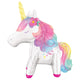 Balloon - Supershapes, Numbers & Letters Enchanted Unicorn Supershape Foil Balloon 55cm x 63cm Each