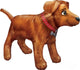 Balloon - Supershapes, Numbers & Letters Golden Dog Supershape Foil Balloon 91cm x 60cm Each