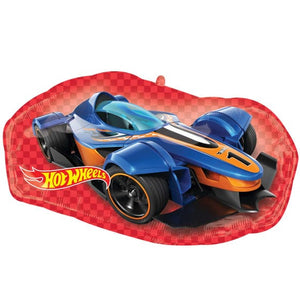 Balloon - Supershapes, Numbers & Letters Hot Wheels SuperShape Foil Balloon 71cm x 45cm Each