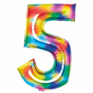 Balloon - Supershapes, Numbers & Letters Large Number Foil Balloon Each