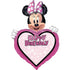Minnie Mouse Forever Happy Birthday Personalized SuperShape Foil Balloon 63cm x 86cm Each