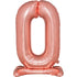 Large Number Air Filled Standing Foil Balloon 76cm Each