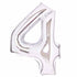 Silver Large Number 4 Foil Balloon 66cm w x 93cm h Each