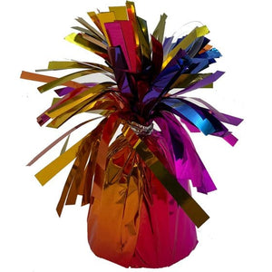 Balloon - Weights Rainbow Small Foil Balloon Weight Each