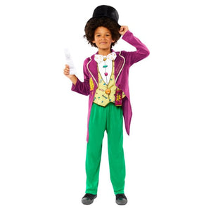 Boys Costume Charlie & The Chocolate Factory Willy Wonka Boys Costume