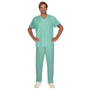 Costume Men Doctor Scrubs Mens Costume