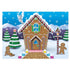 Gingerbread House Fabric Backdrop 152cm x 213cm Each
