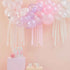 Pastel Balloon Arch Backdrop & Streamers