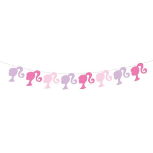 Decorations - Banners, Flags & Streamers Barbie Paper Character Garland 280cm Each