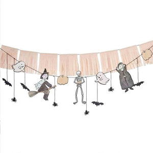 Decorations - Banners, Flags & Streamers Boo Crew Halloween Bunting with Tassel Garland FSC Each