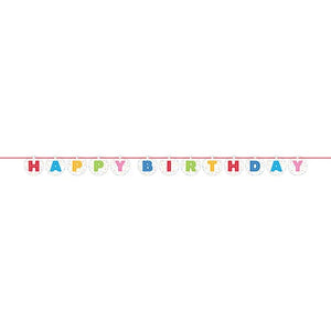 Decorations - Banners, Flags & Streamers Confetti Balloons Ribbon Banner Each