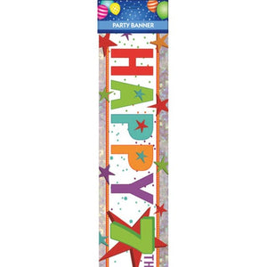 Decorations - Banners, Flags & Streamers Happy 7th Birthday Banner Each