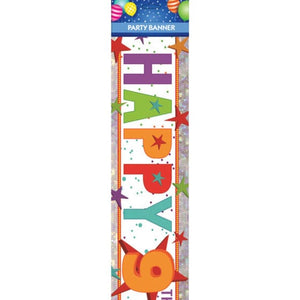 Decorations - Banners, Flags & Streamers Happy 9th Birthday Banner Each