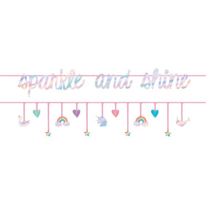 Decorations - Banners, Flags & Streamers Magical Rainbow Birthday Banners Set