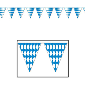 Decorations - Banners, Flags & Streamers Oktoberfest Pennant Banner 28cm x 3.6m