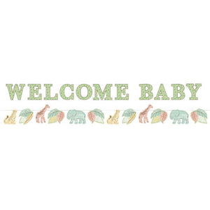 Decorations - Banners, Flags & Streamers Safari Baby Ribbon Banner 2pk